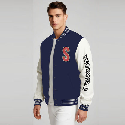 Stonescence Varsity Fully Printed Heavy GSM Jacket