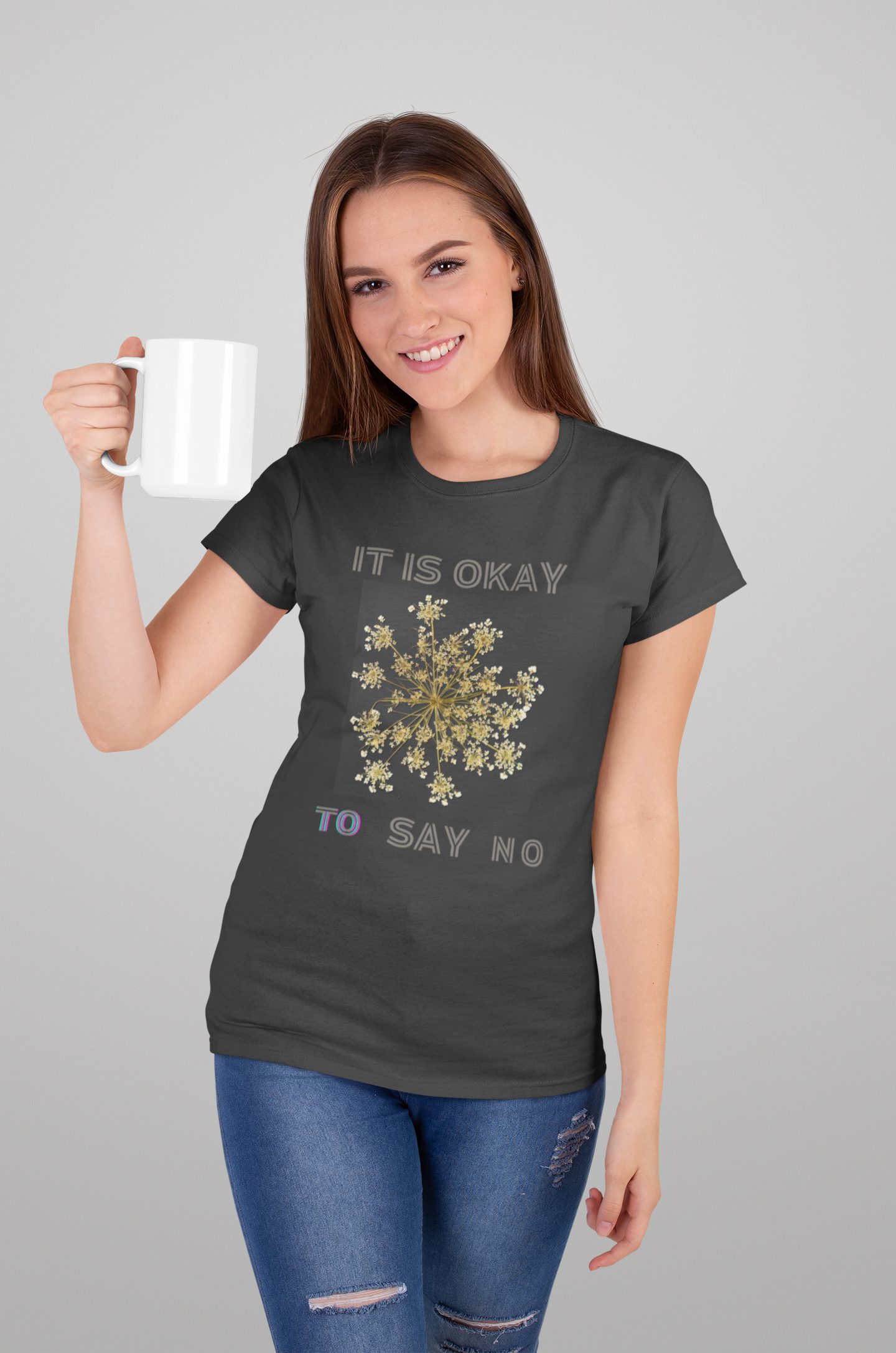 Its Okay to say No Women's T-Shirt Black