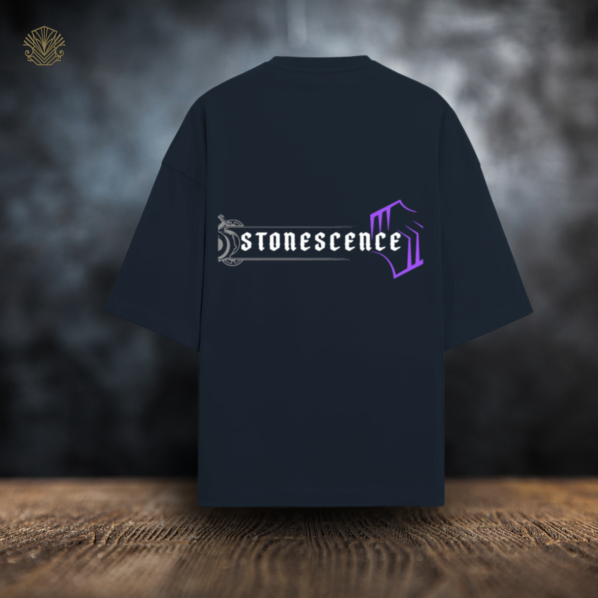 Stonescence Style Unisex Terry Oversized T-Shirts