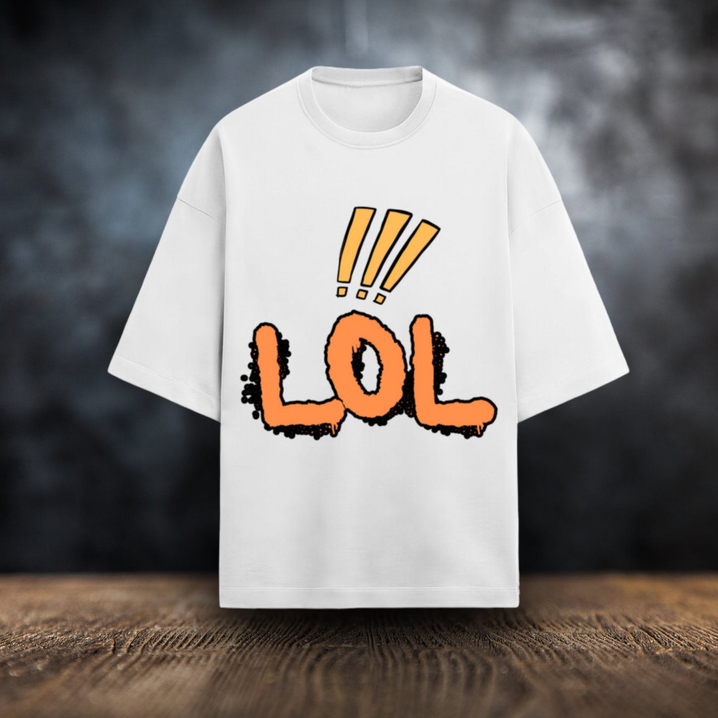 Unisex Lol Oversized T-Shirt