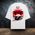 Sakura Terry Oversized T-Shirt