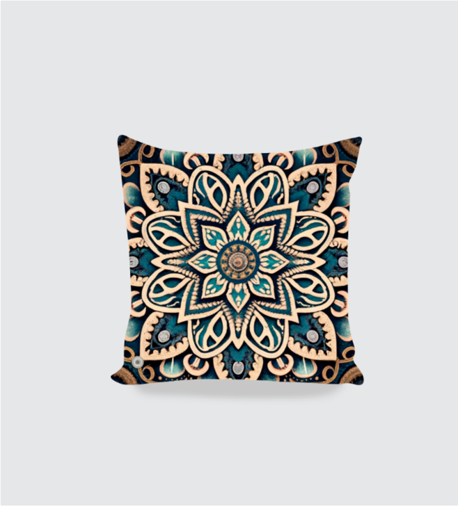 Diwali D Cushion Cover 16x16