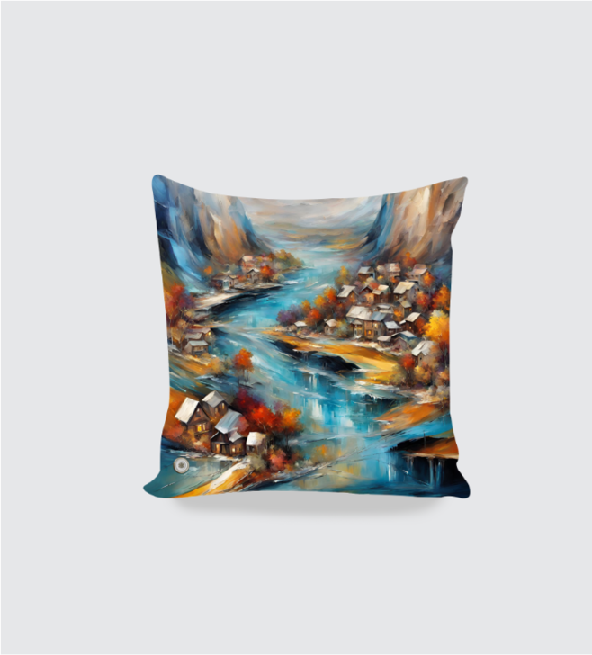 River Cushion Cover 16x16