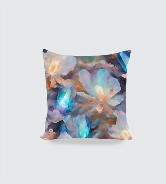 Opal Flowers Cushion Cover 16x16