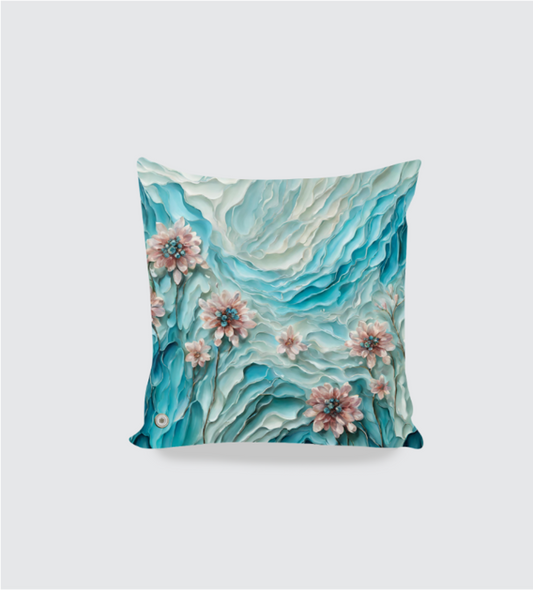 Rose Flowers Cushion Cover 16x16