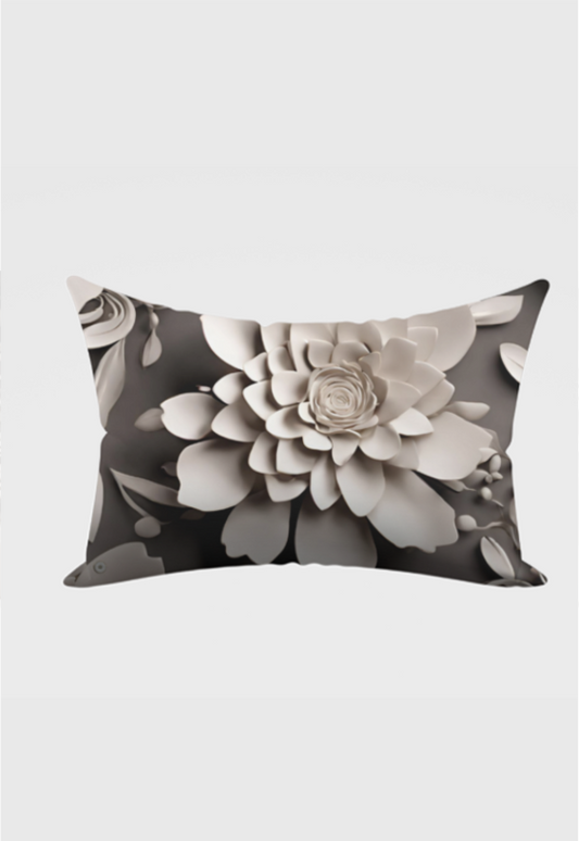 Clay Flower Pillow Cover 18x28