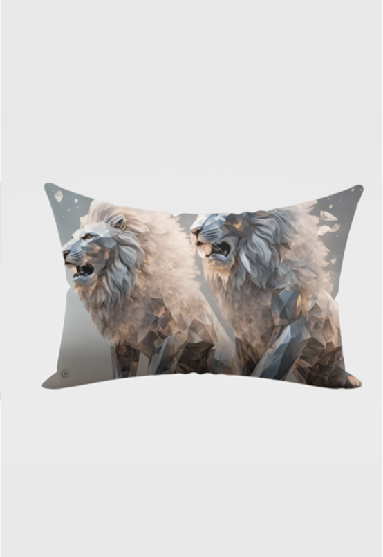 Lion Pillow Cover 18x28