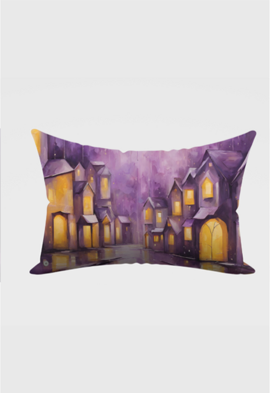 Village Pillow Cover 18x28