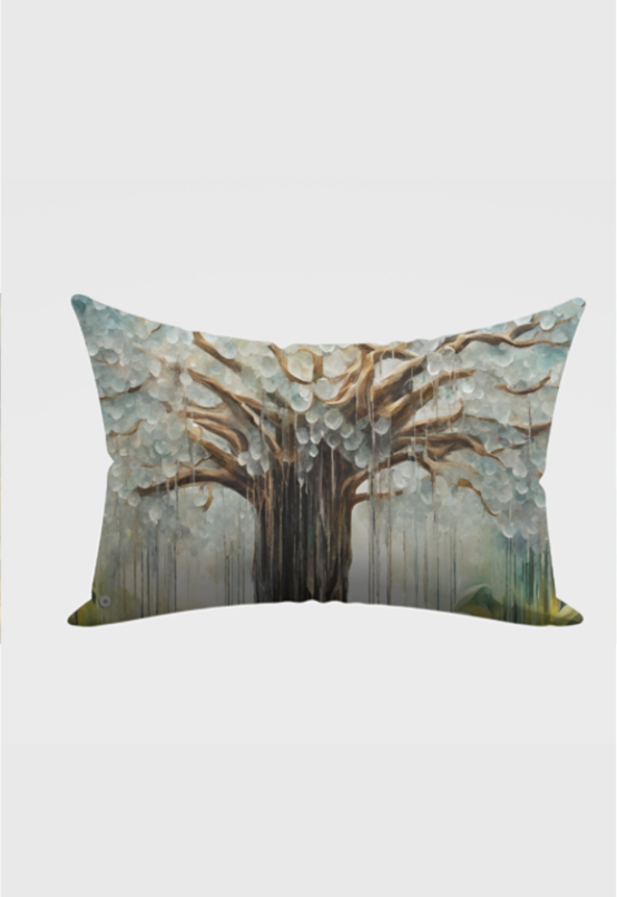 Tree Pillow Cover 18x28