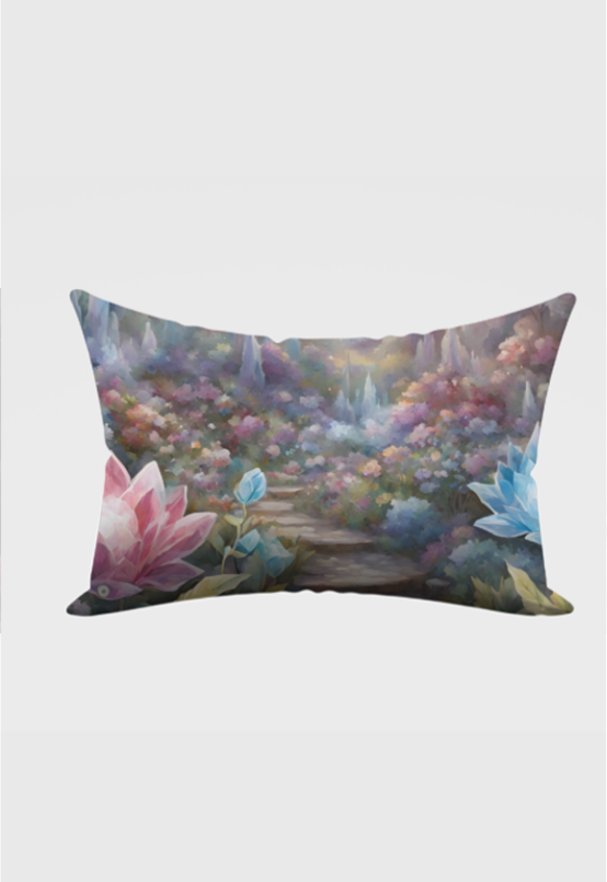 Garden Pathway Pillow Cover 18x28