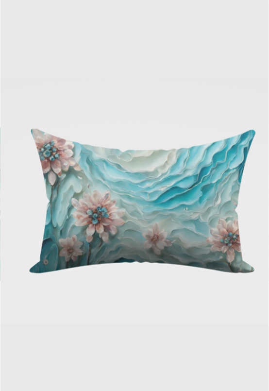 Rose Flowers Pillow Cover 18x28