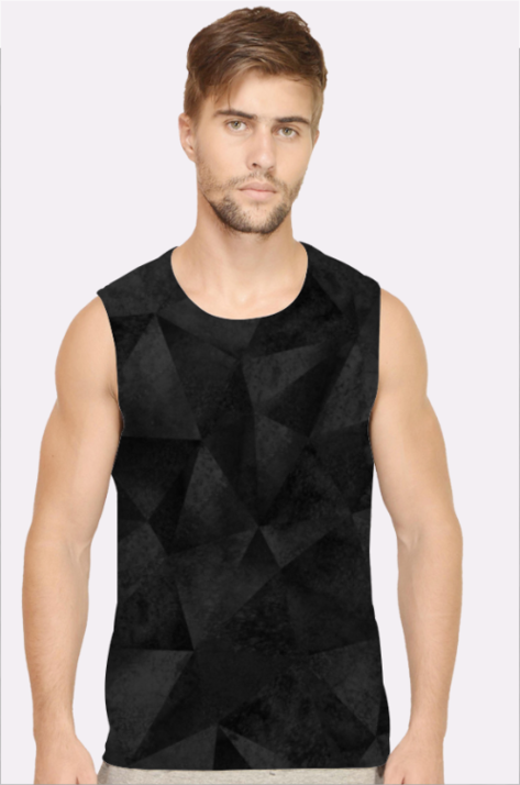 Pattern Art Black Gaze Men’s Vest