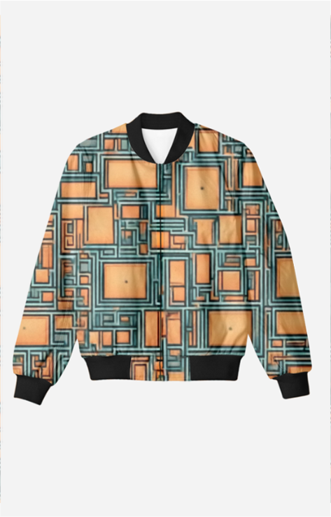 Circuit Unisex Bomber Jacket