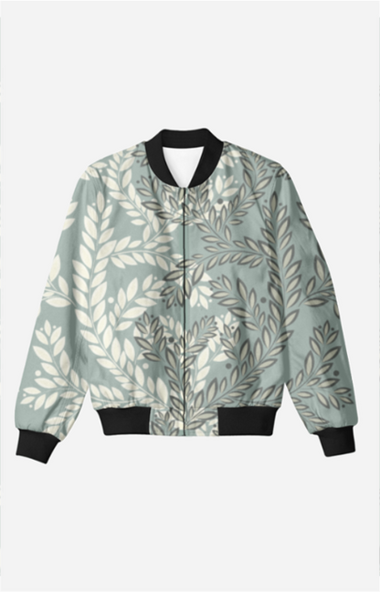 Wonder Grey Bomber Jacket