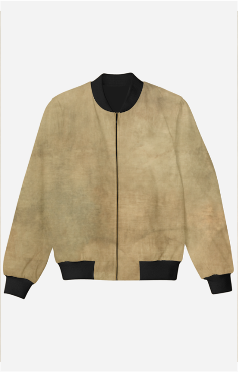 Beige Amaze Kids Bomber Jacket