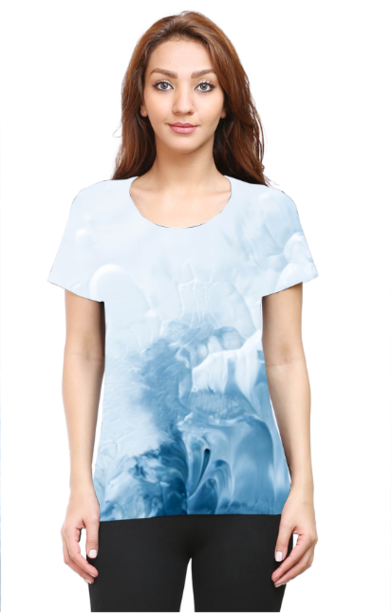 Blue Blush Colleen T-Shirt